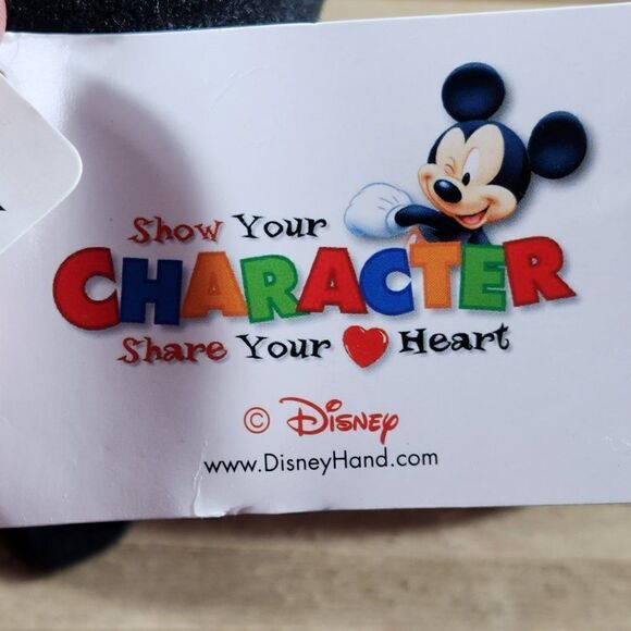 Show Your Character Share Your Heart Mickey Mouse Stuffed Plush 9" EUC - Picture 5 of 8
